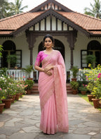 Very Soft nd elegant rich look candy crush Saree