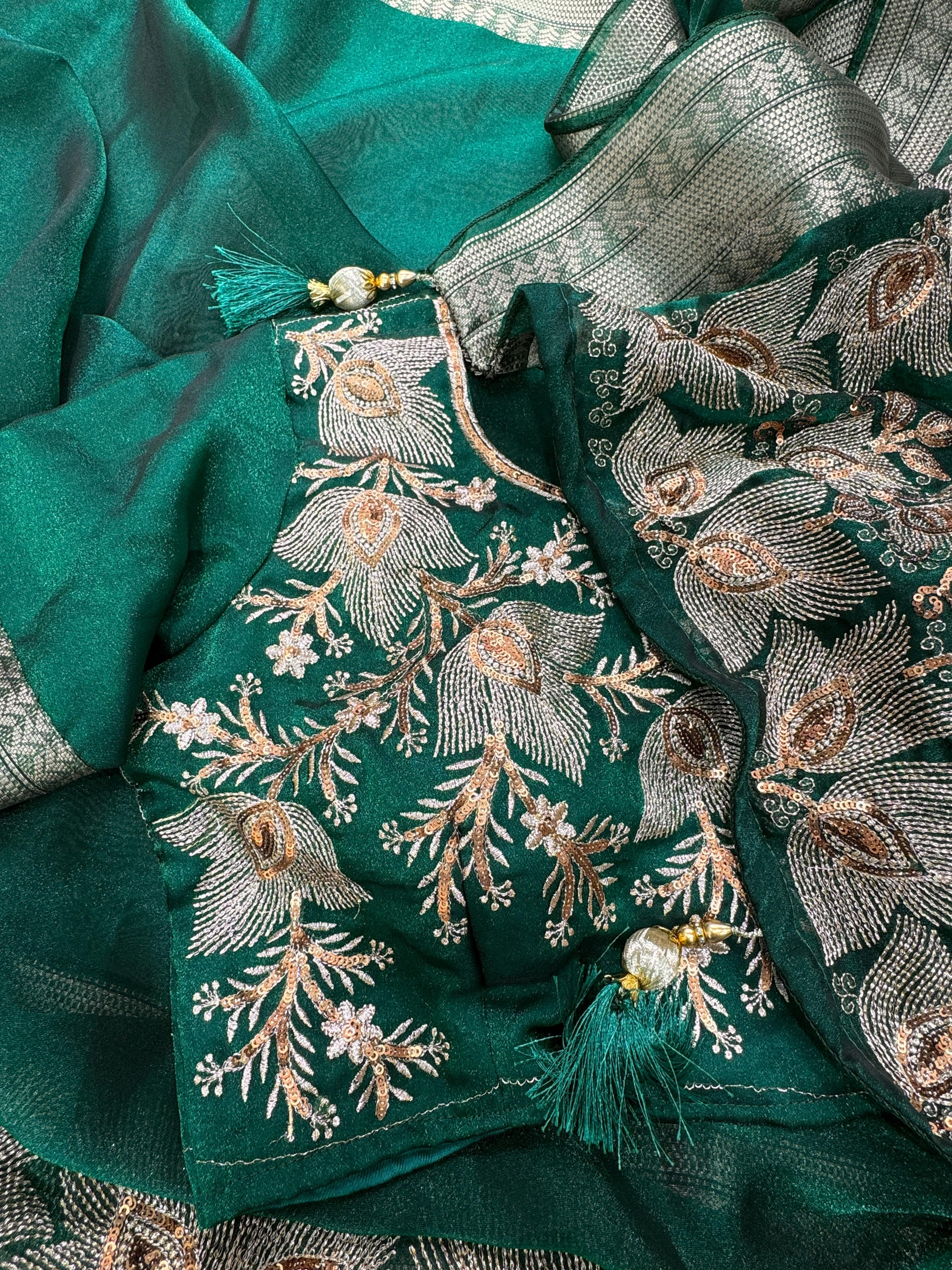 Nancy Fendy Silk Saree