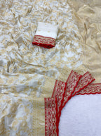 Charming Pure Khadi Saree
