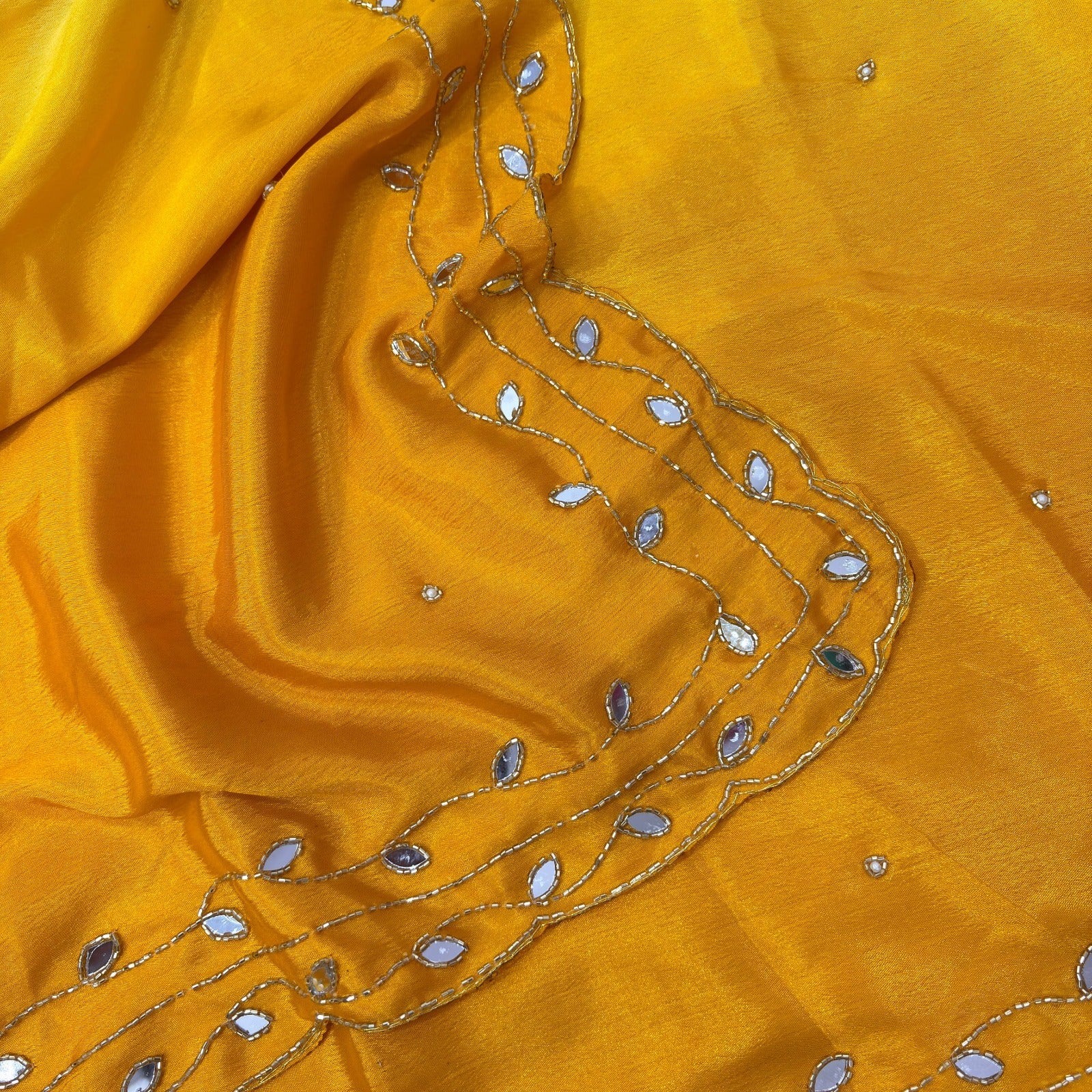 Pure Soft Chinon Peding 2d Saree