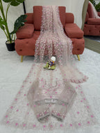 Soft Net Wedding Wardrobe Saree