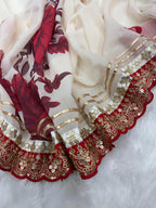 Soft Georgette With Beautiful Floral Print