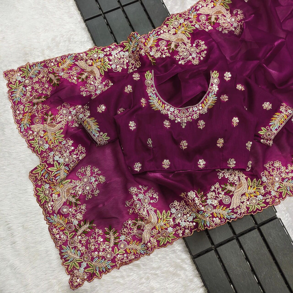 SOFT ZIMMY CHU SAREE