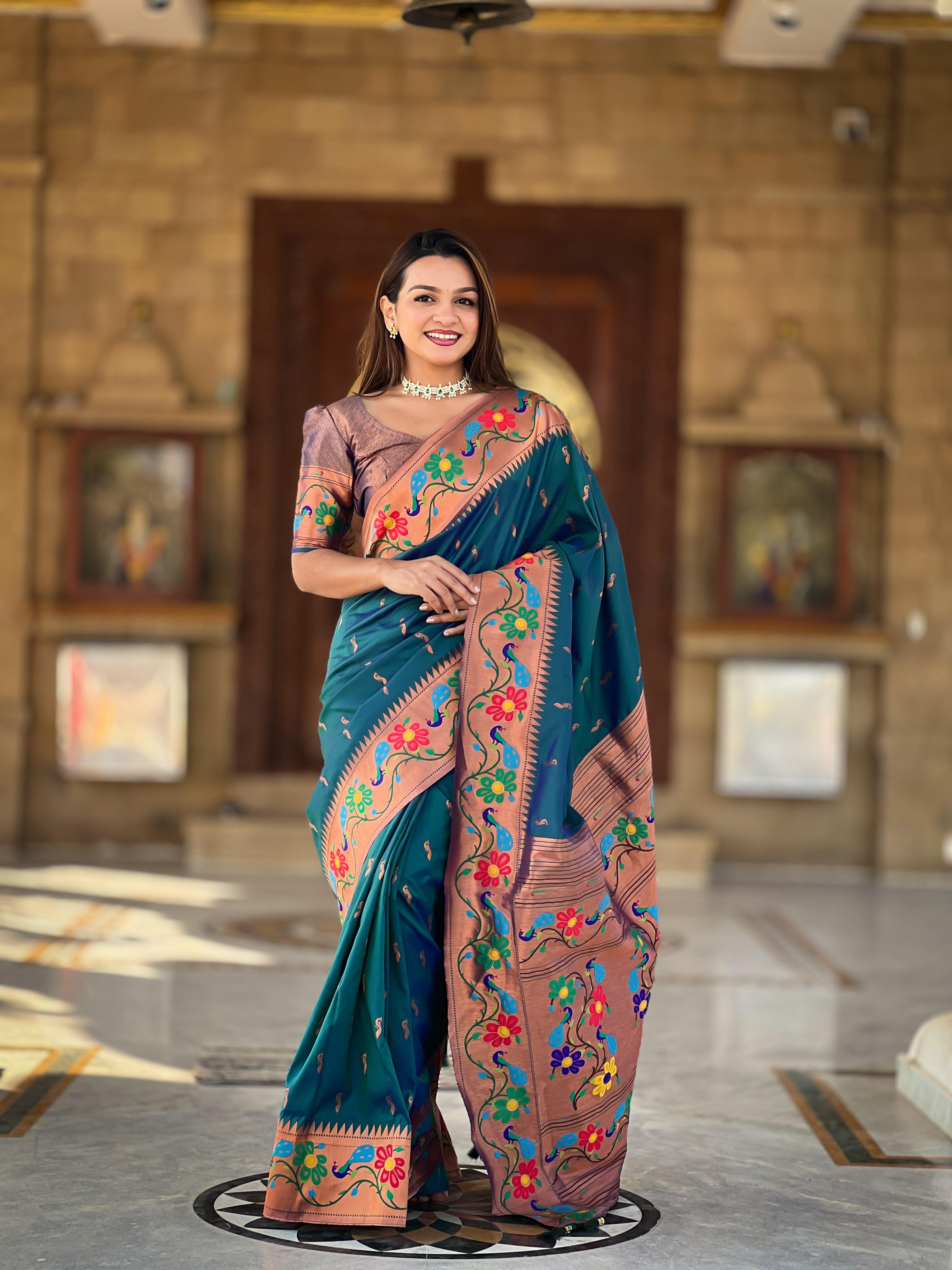 SOFT PAITHANI SILK SAREE
