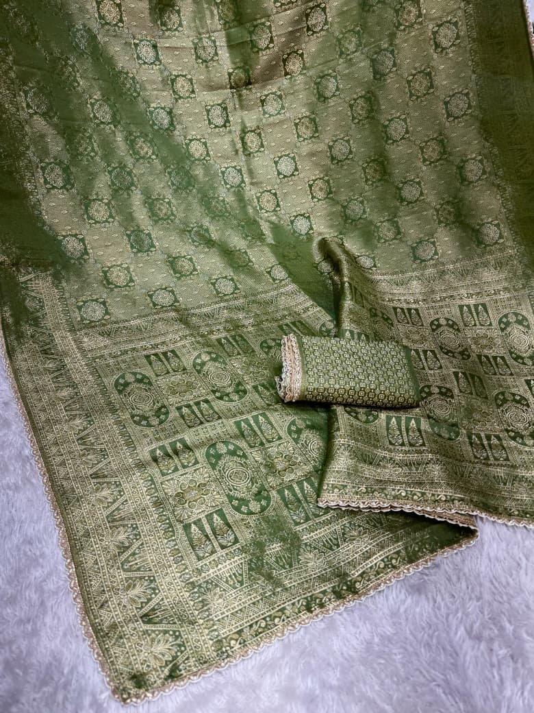 Swara Satin  jecquad Saree