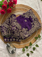 PURE SOFT RANGOLI SILK SAREE