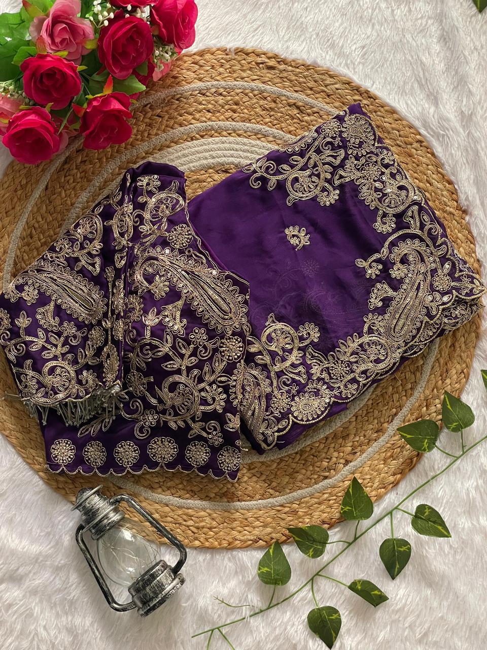 PURE SOFT RANGOLI SILK SAREE