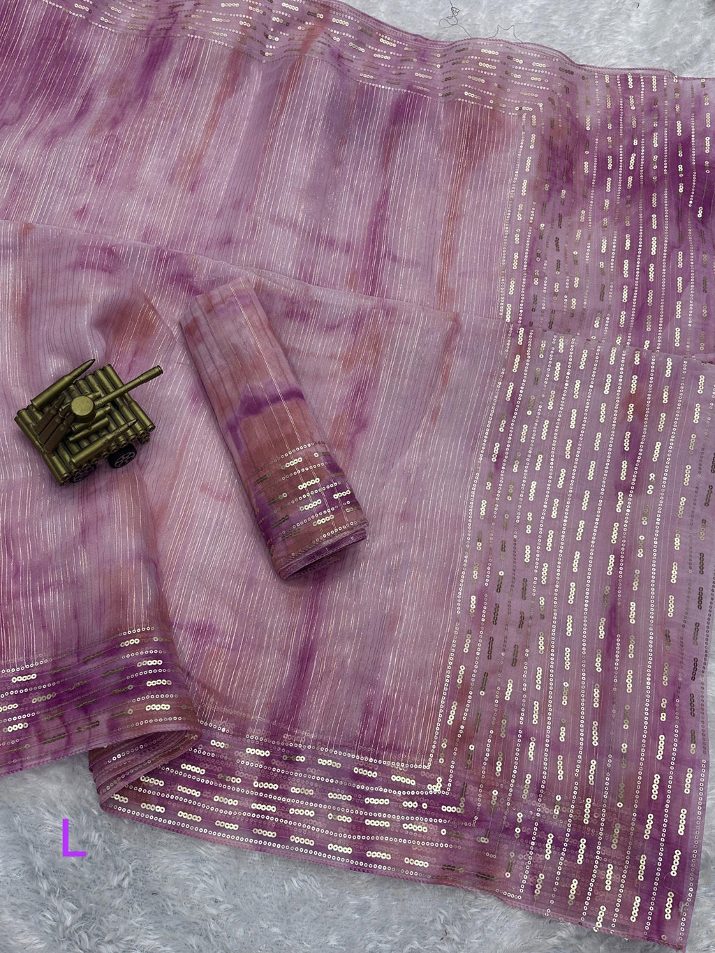 SOFT ORGANZA SAREE