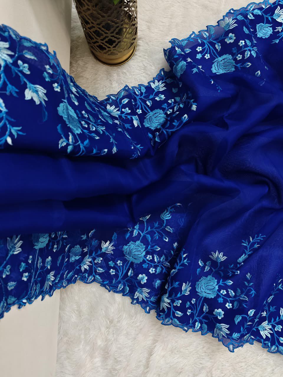 Pure Georgette Saree