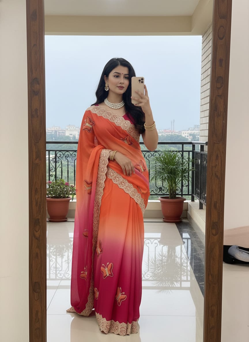 2D Fendy Peding Saree