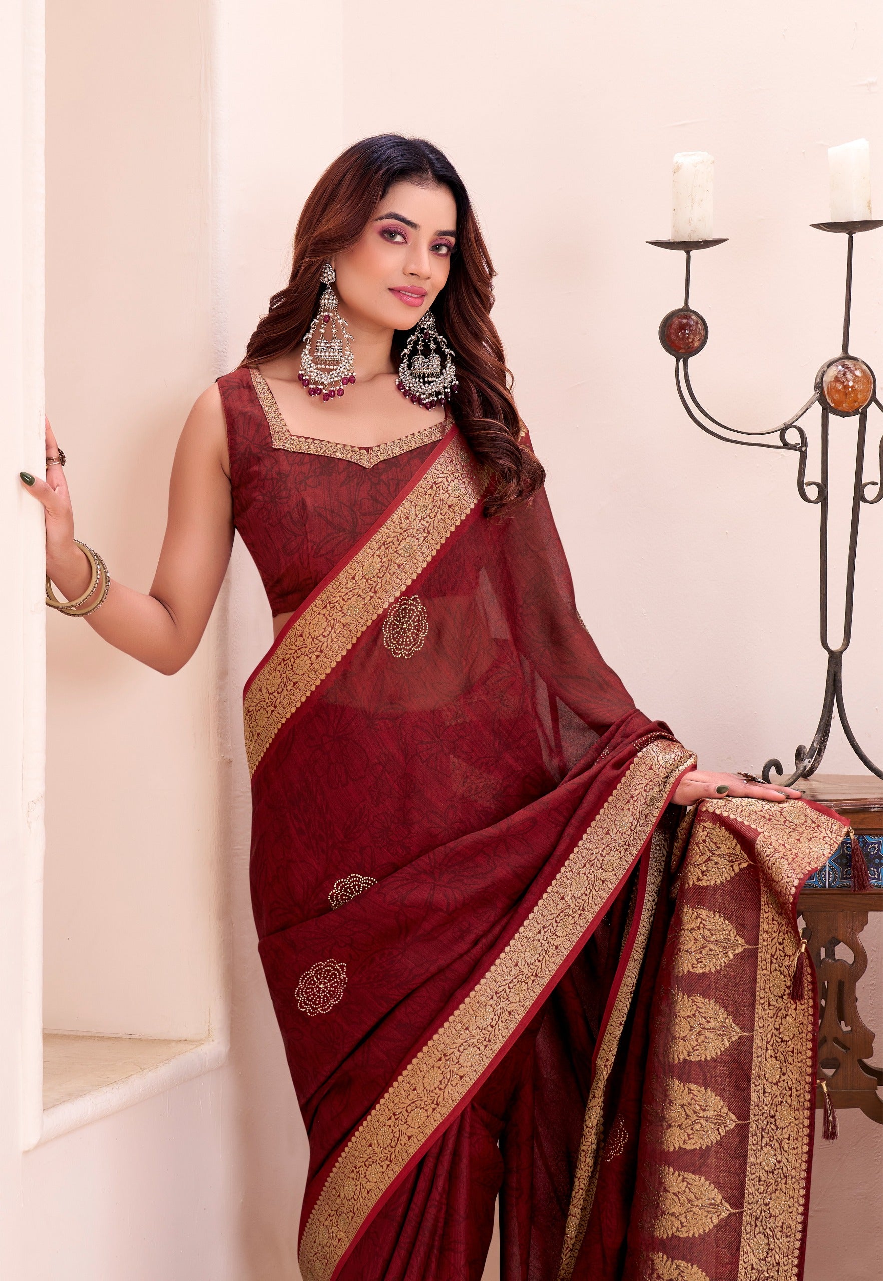 SUPERHIT JEQUARD PALLU SAREE