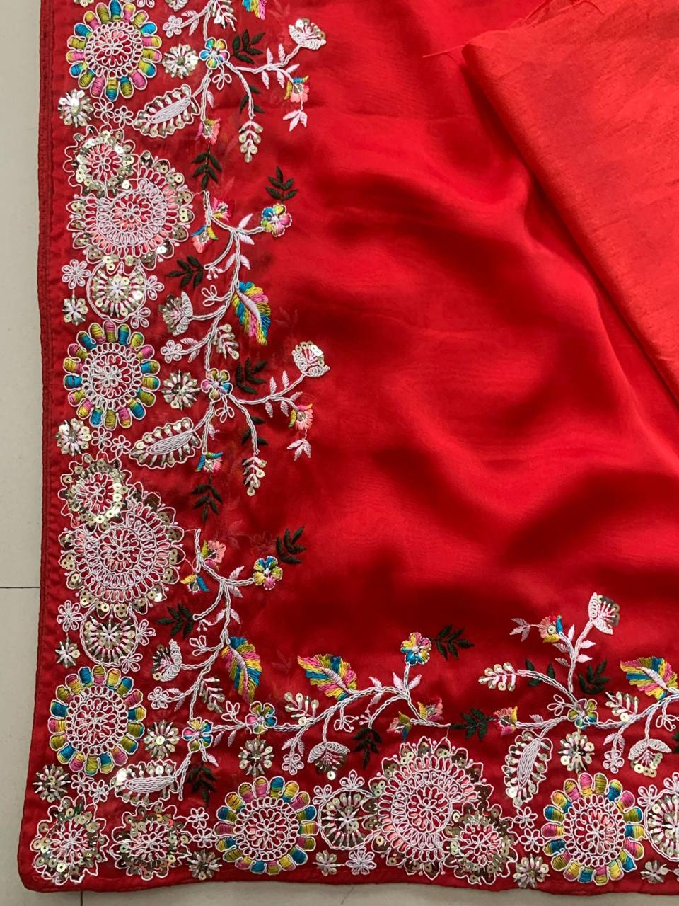 Soft Rangoli Silk Premium Saree