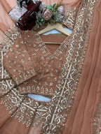 Wedding special Tibby Silk Designer Saree