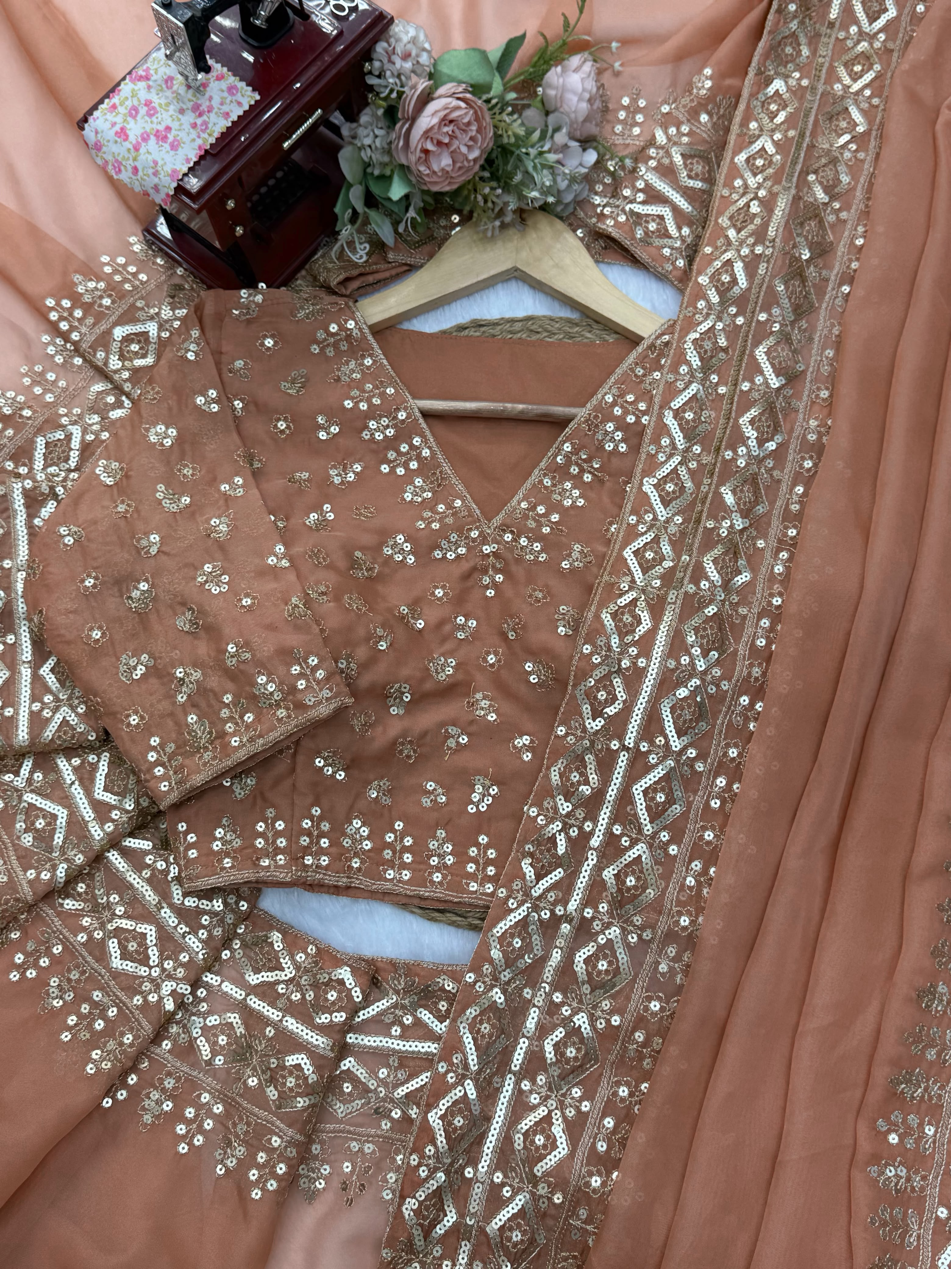Wedding special Tibby Silk Designer Saree