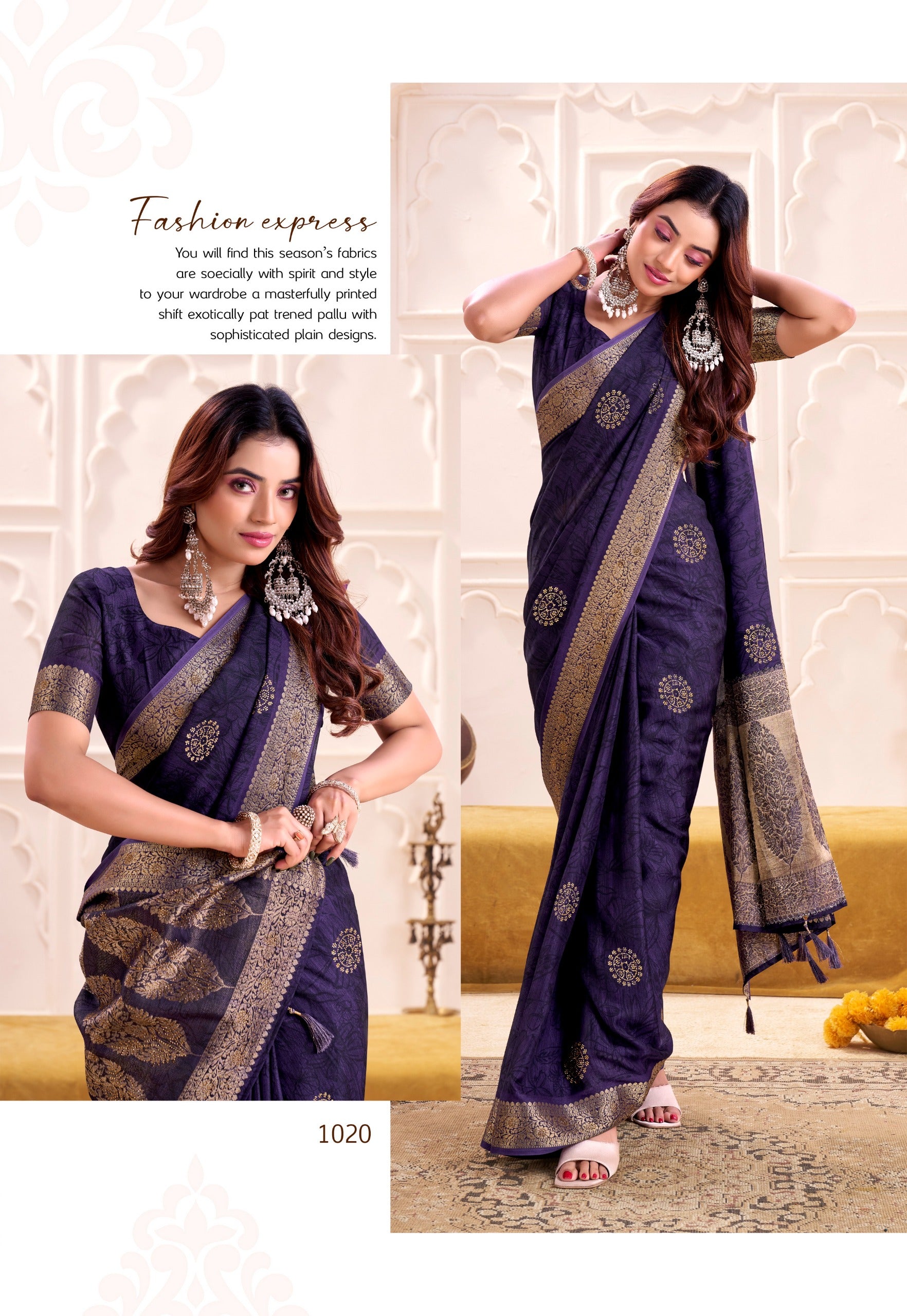 SUPERHIT JEQUARD PALLU SAREE