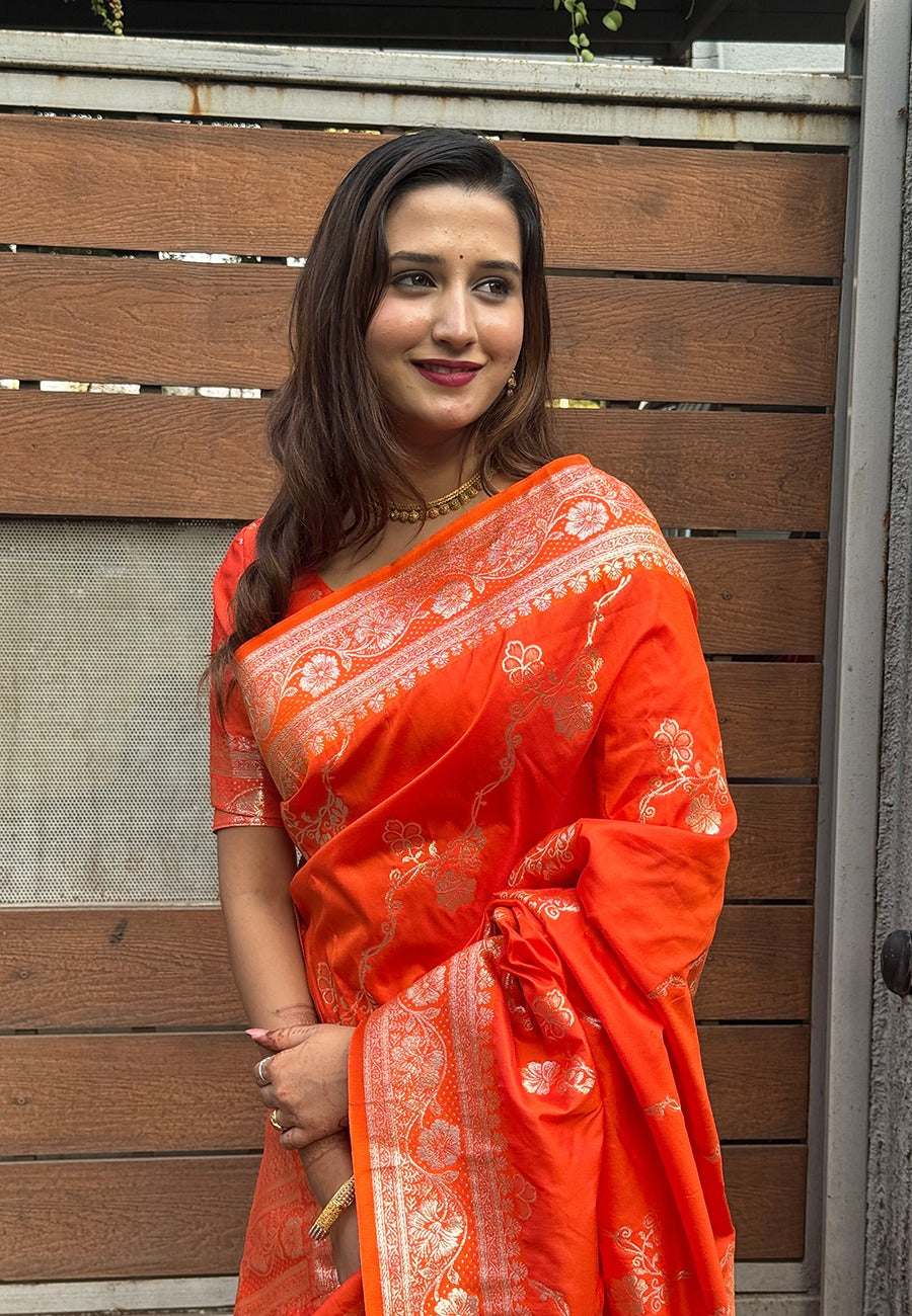 Premium Banarasi Soft Silk Sarees