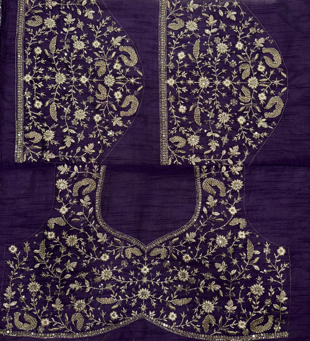 Soft Crunchy Silk Gold Wedding Saree