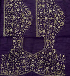 Soft Crunchy Silk Gold Wedding Saree