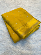 PURE VISCOSE GOLD SAREE