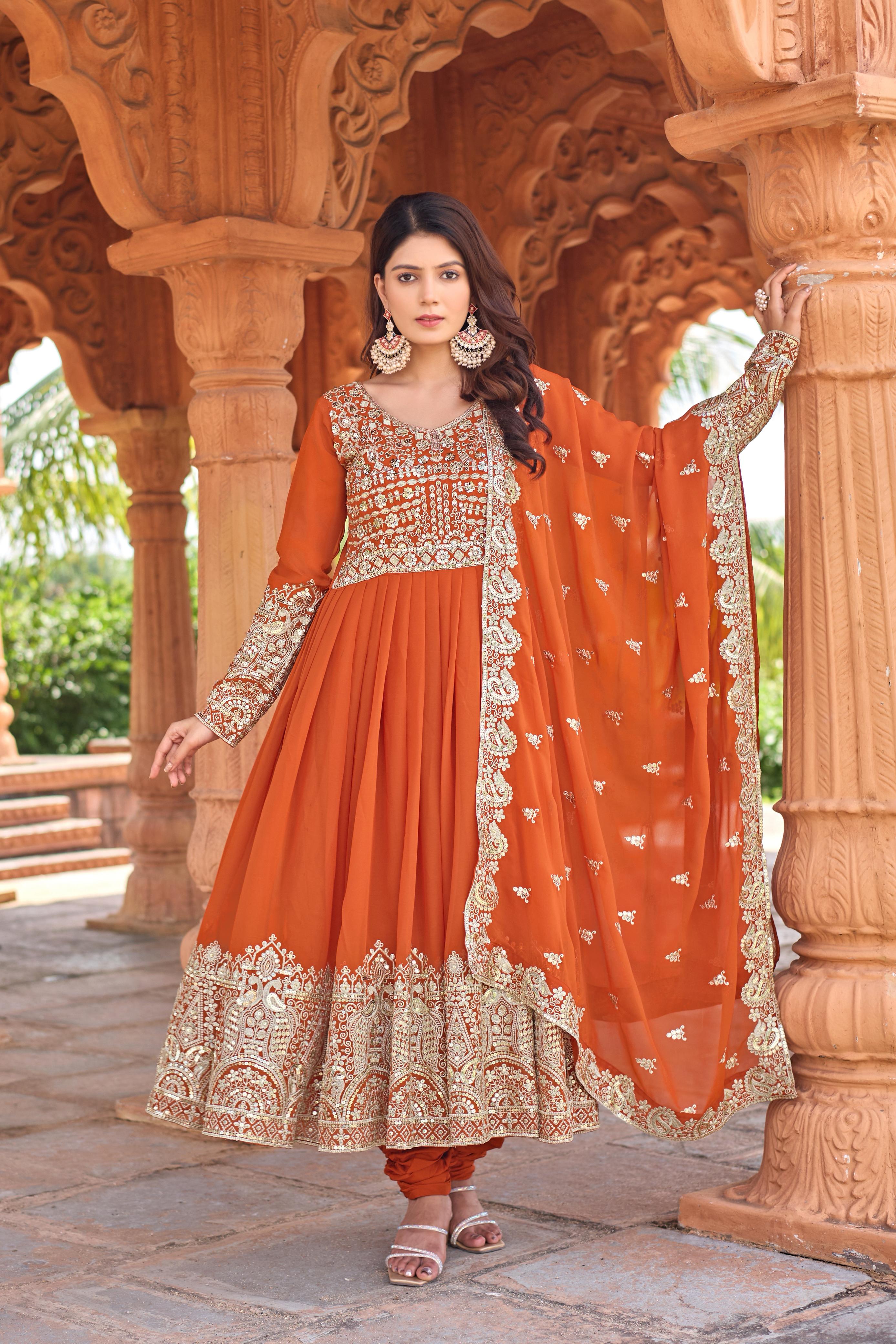 NEW PARTY LOOK GOWN