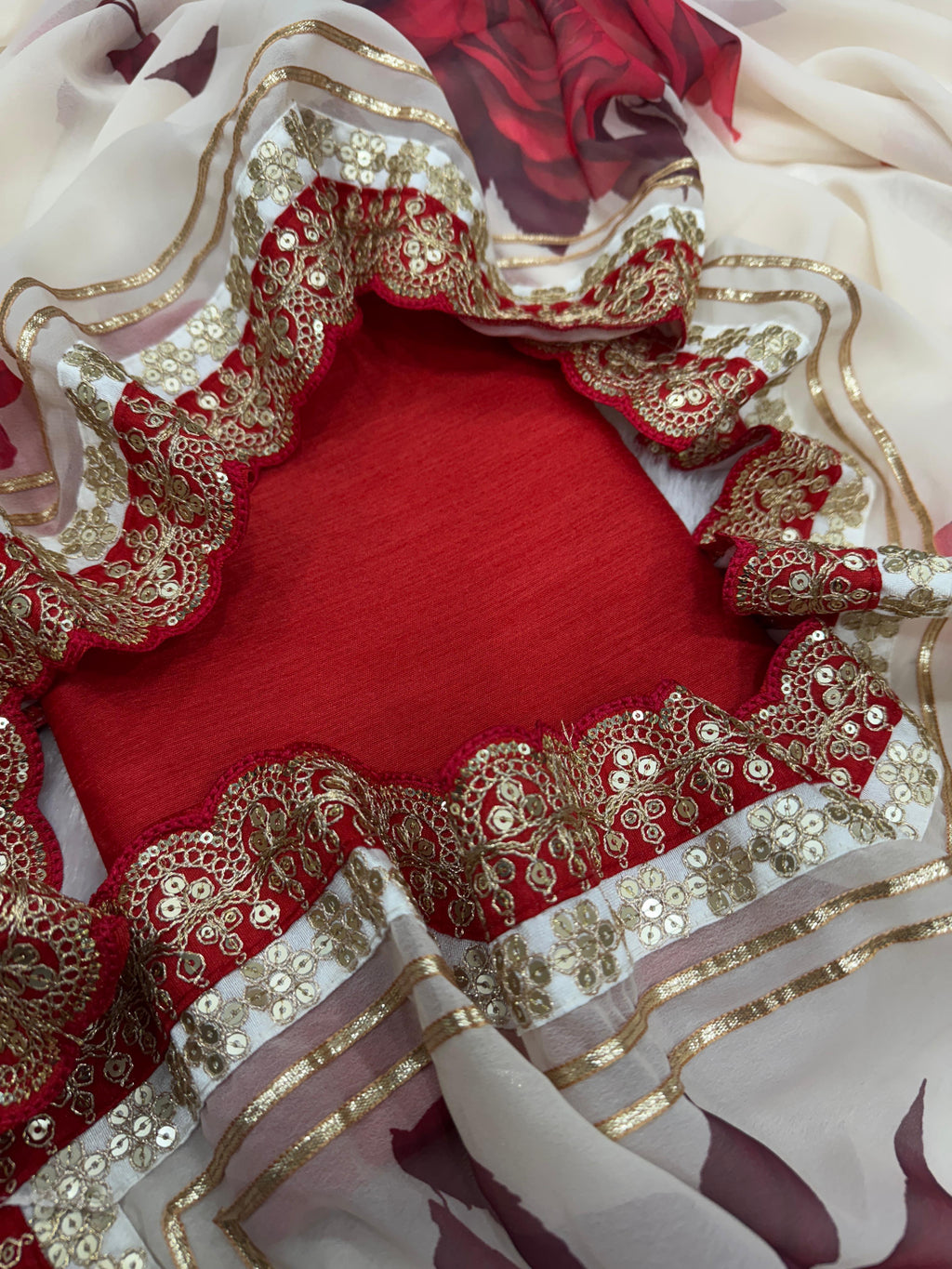 Soft Georgette With Beautiful Floral Print