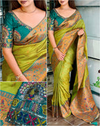 Fancy Tussles Apsara Saree