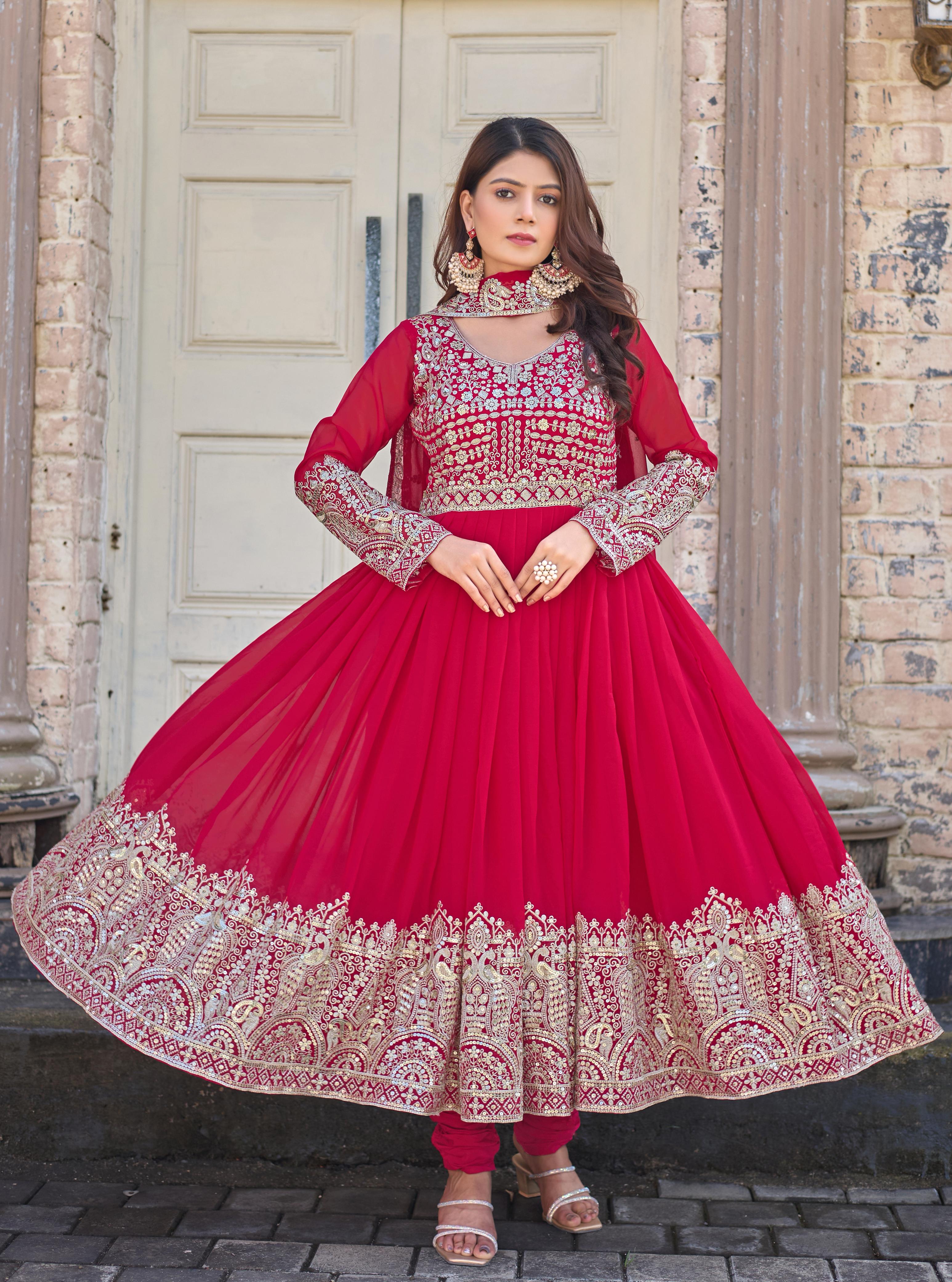 NEW PARTY LOOK GOWN