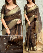 Surii Banarasi Organza Silk Saree