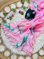 Pure Soft Teby Silk Saree