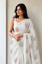 Pure soft kota doriya saree