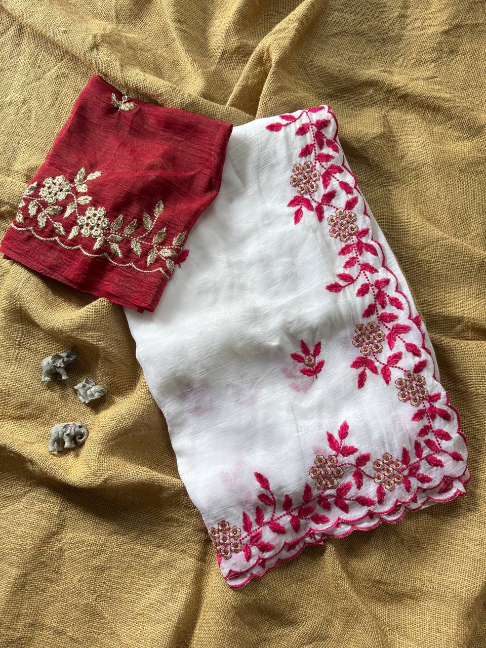 Soft Crunchy Silk Saree