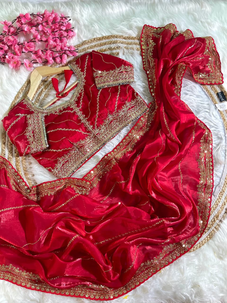 Pure Soft Zimmy Choo Silk Saree