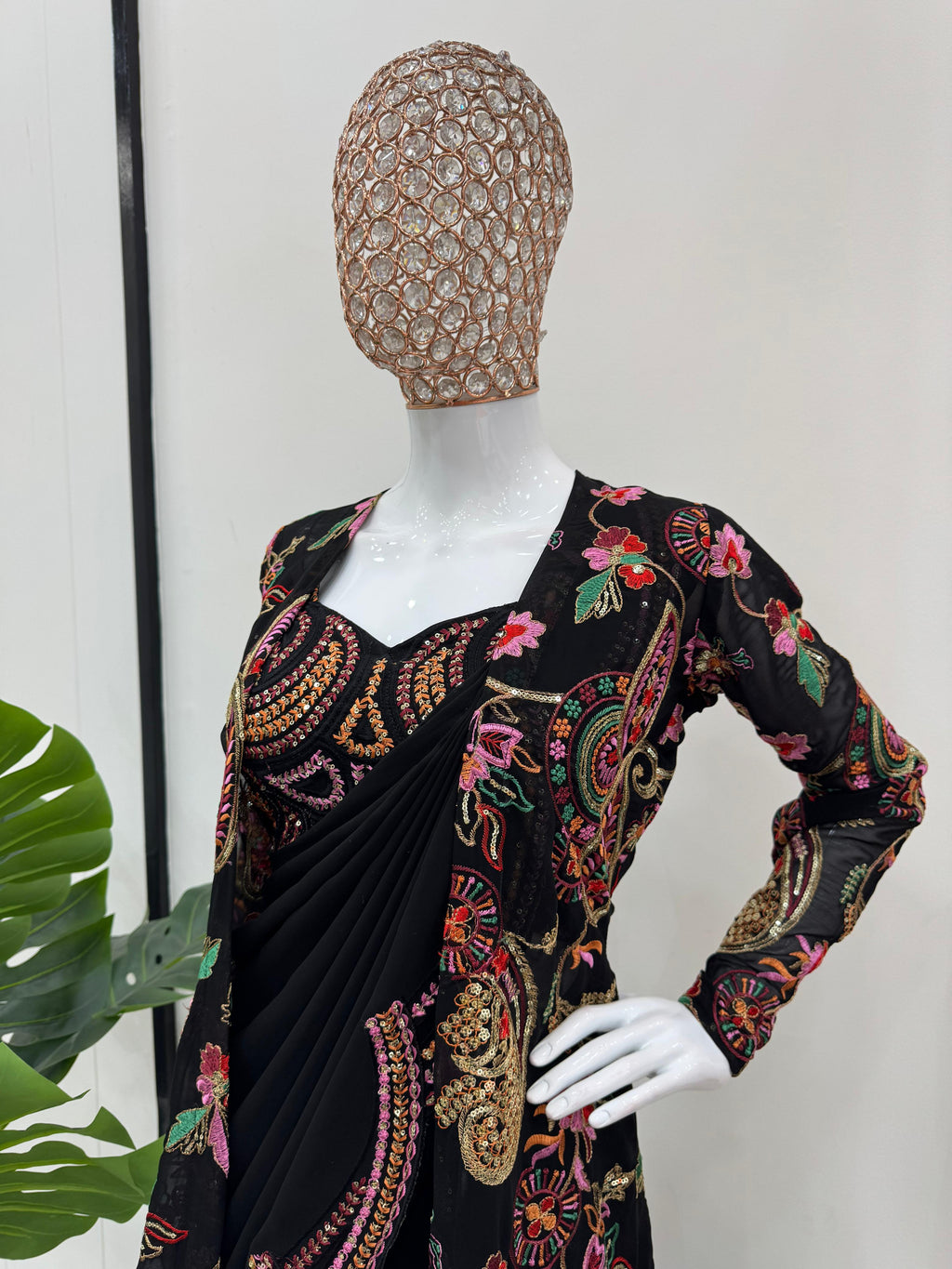 FAUX GOREGETTE PREMIUM SAREE