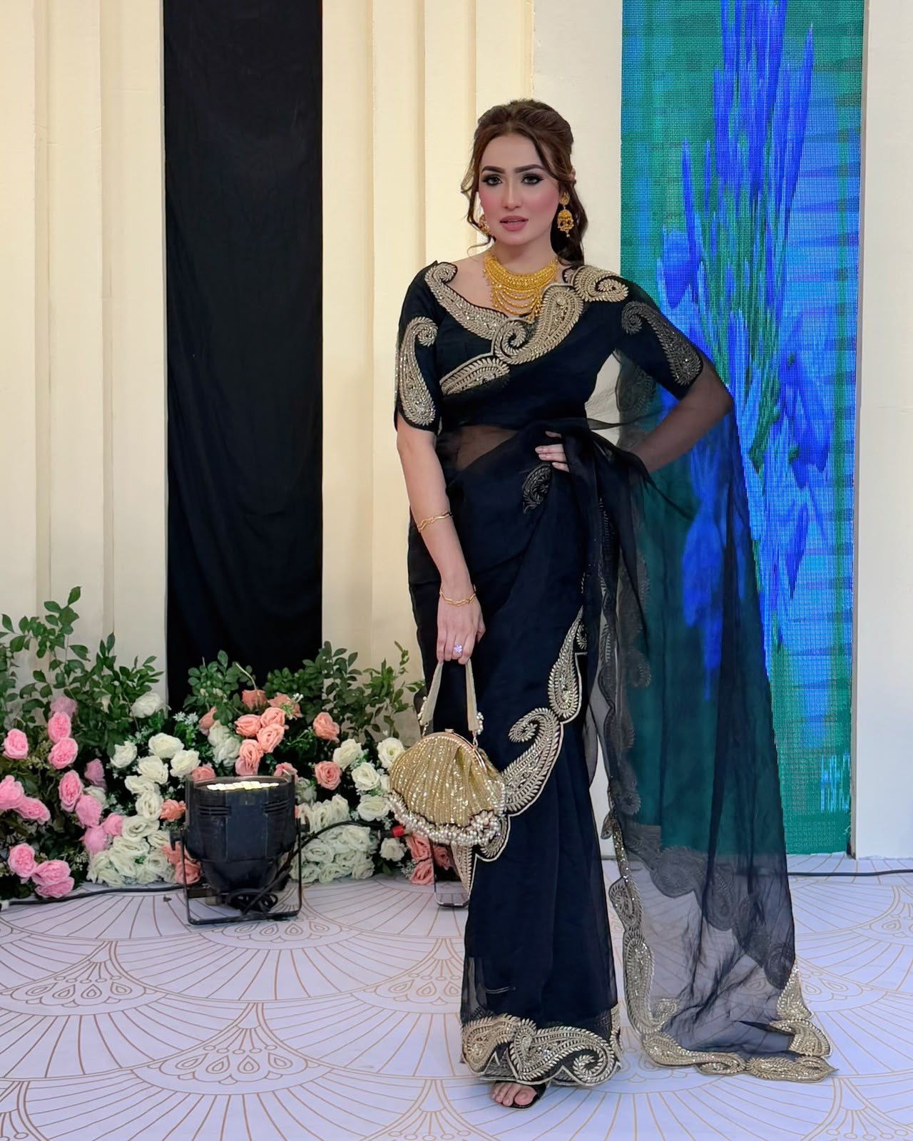Soft Rangoli Silk Saree