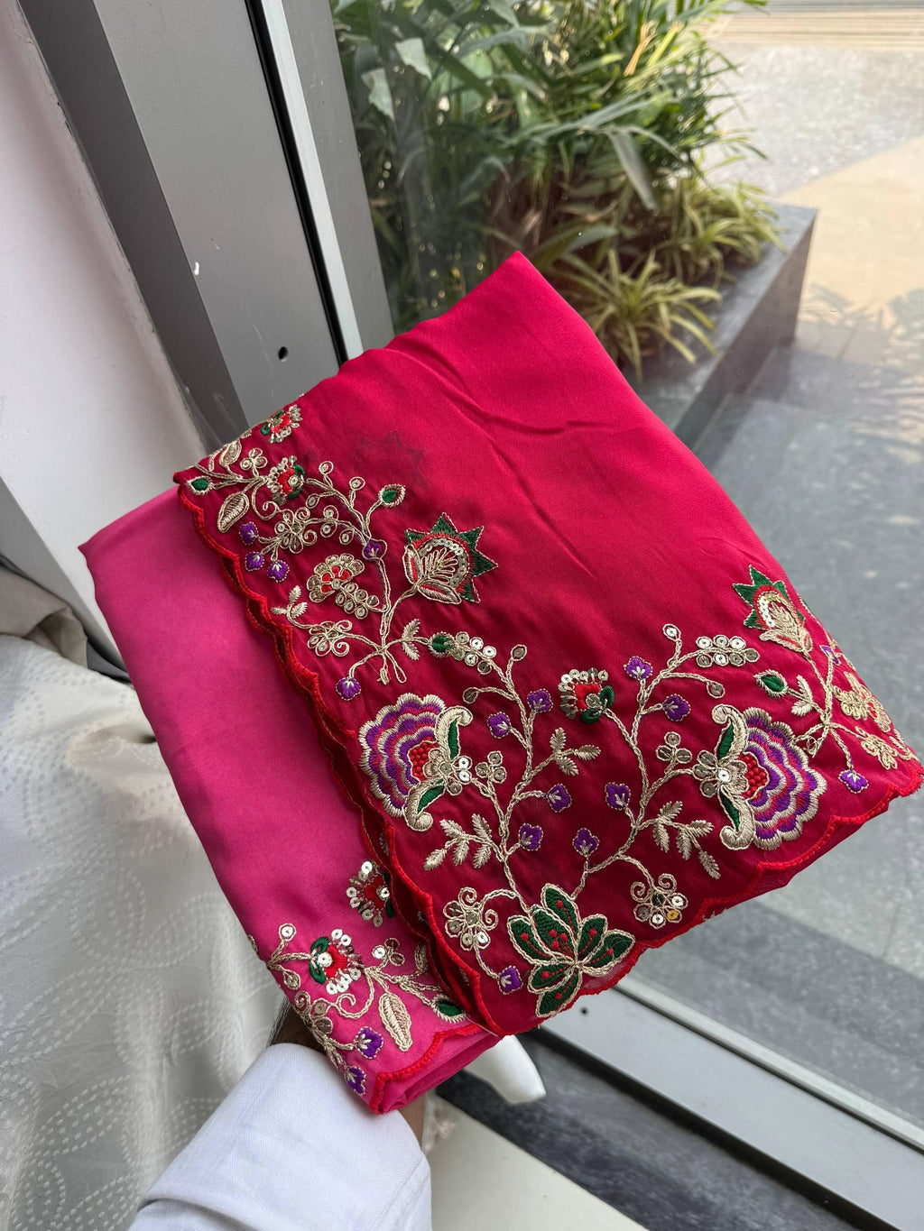 Soft Star Georgette Saree