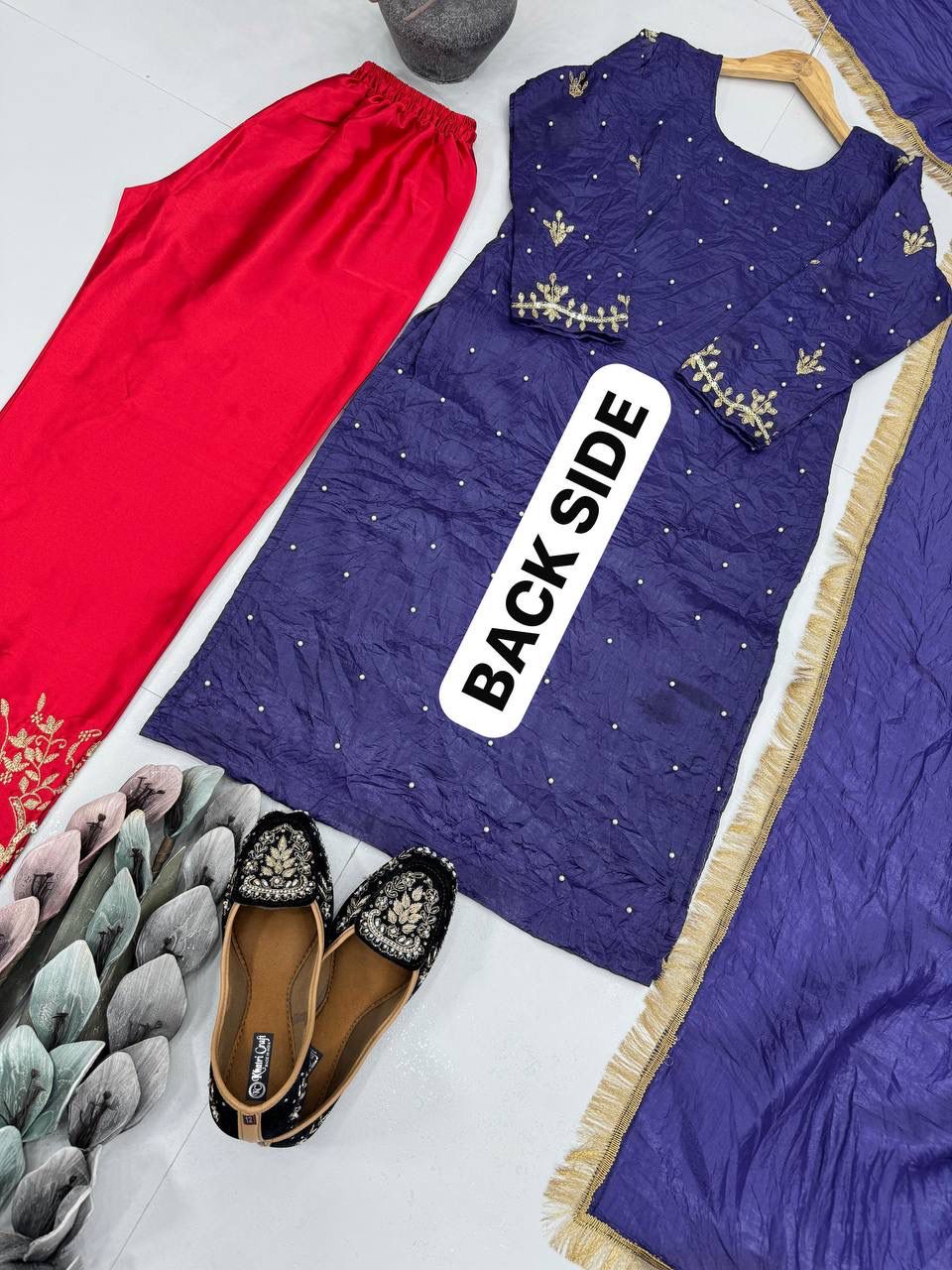 EMBRODERY SEQUENCE GOWN & DUPPATA