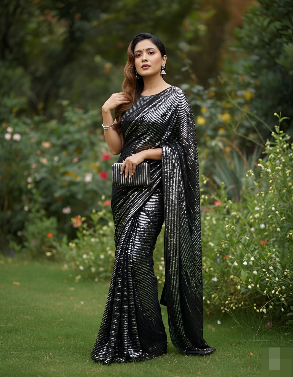 Heavy Georgette Fabric Saree