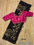 Mishti Doi Tusser Cotton Saree