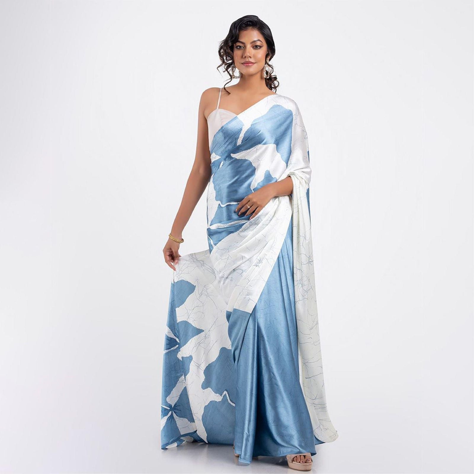 Digital print saree