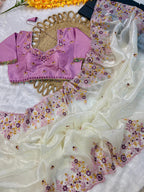 EMBRODERY SAREE