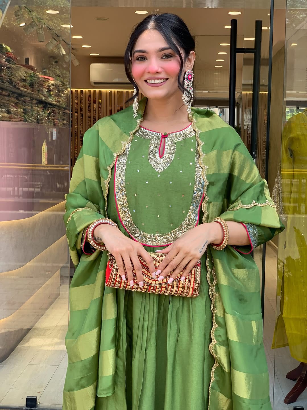 MUL CHANDERI SUITS