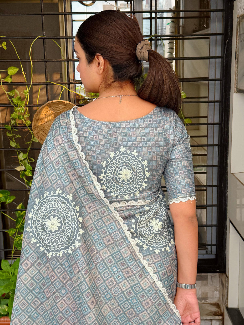 DESIGN -Nargis 🌺 Tusser Cotton Saree