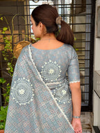 DESIGN -Nargis 🌺 Tusser Cotton Saree