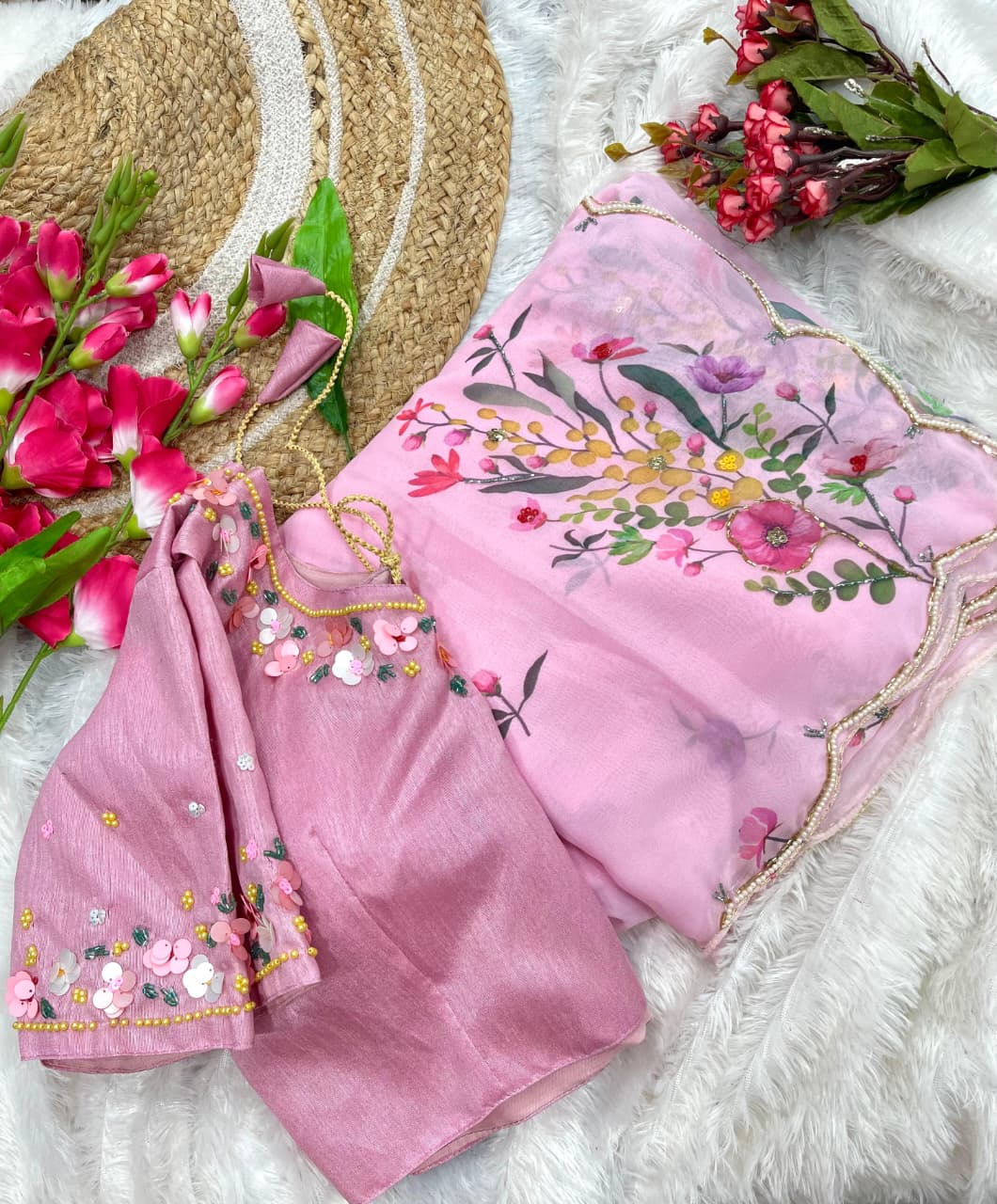 Very Soft Silk Georgette Saree