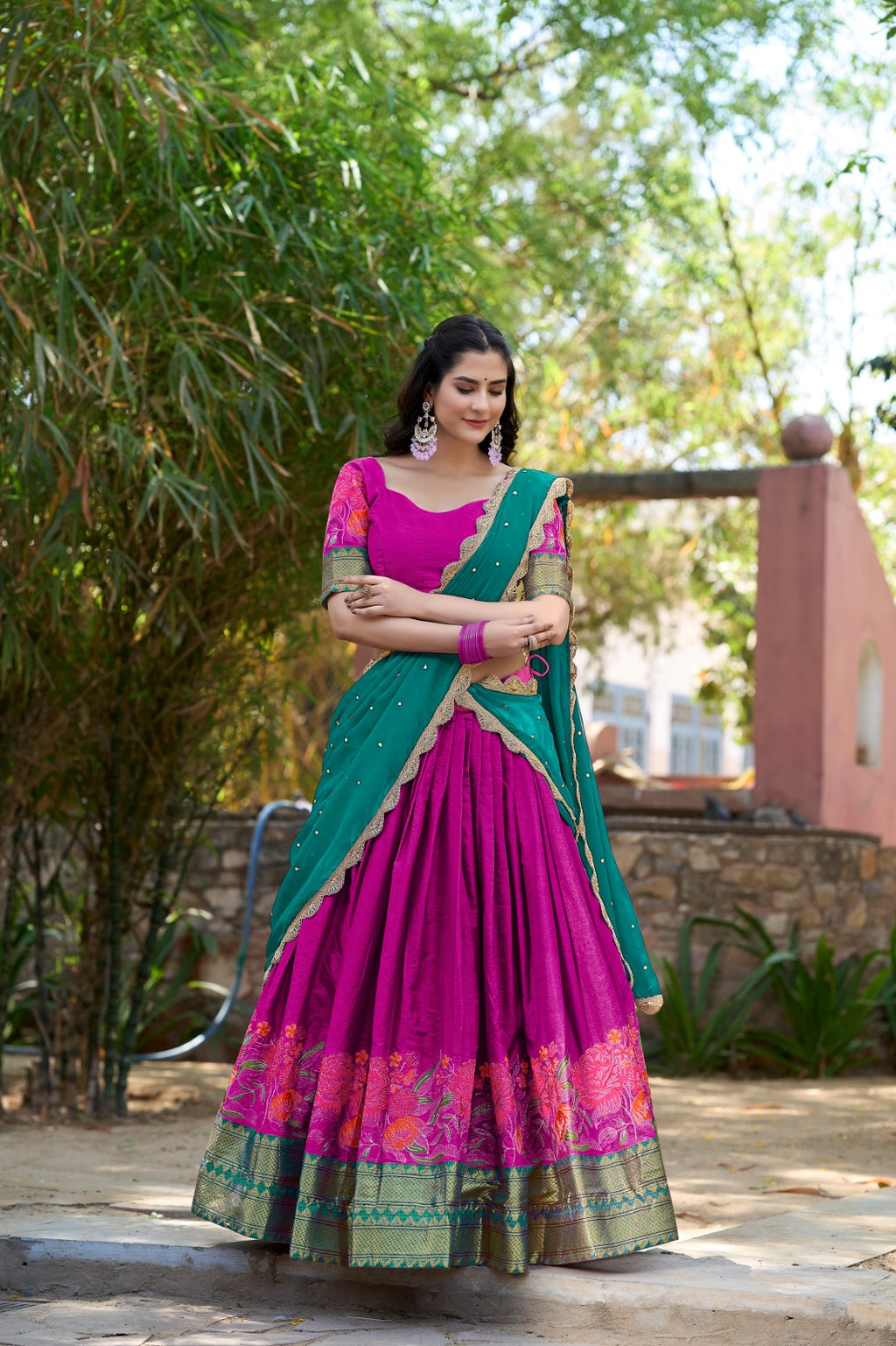 Cotton Silk Lehenga