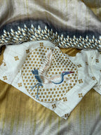 TISSUE SAREE MULTI COLOR