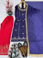 EMBRODERY SEQUENCE GOWN & DUPPATA