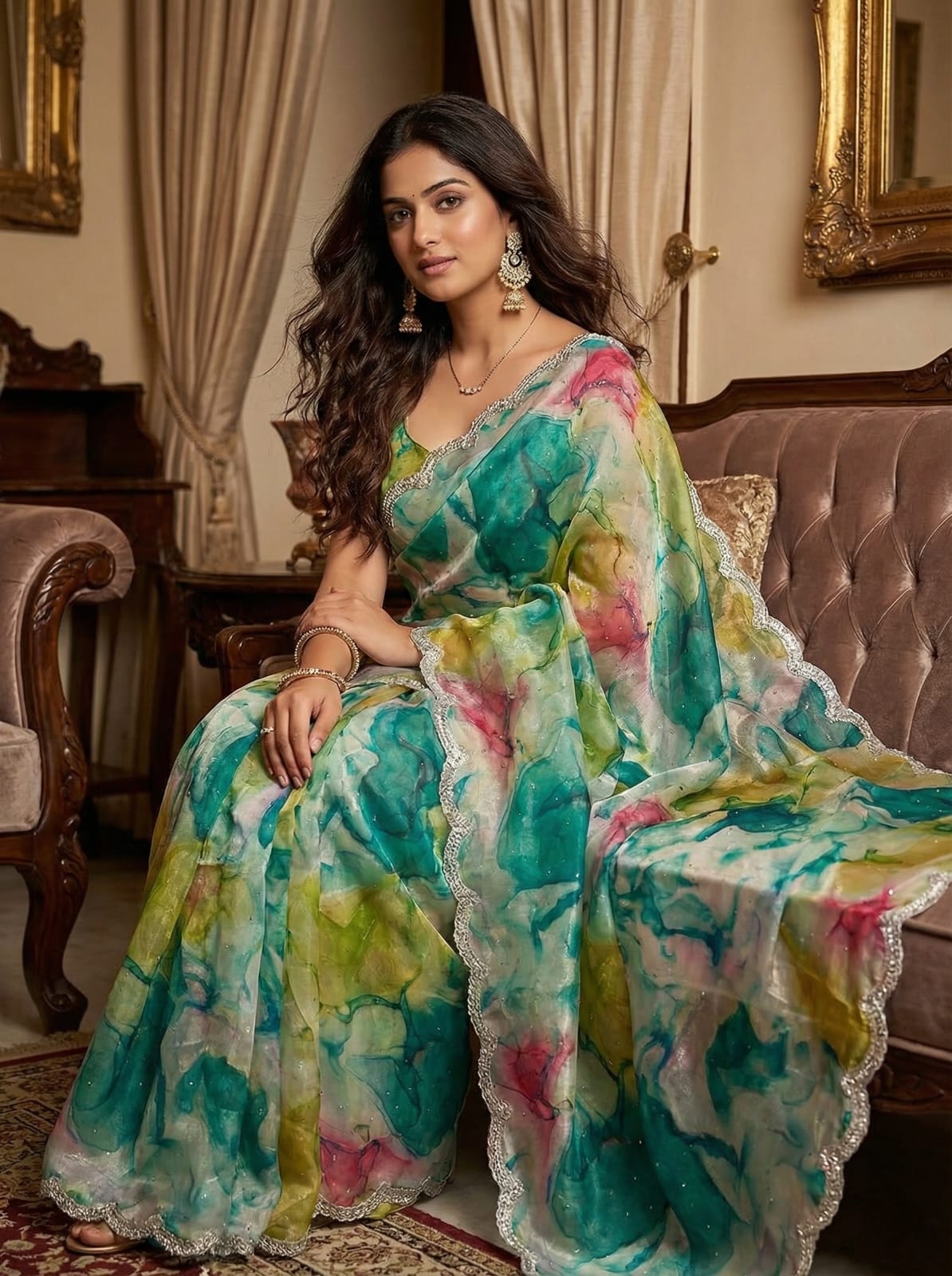 Pure Soft Zimmy Choo Silk Saree