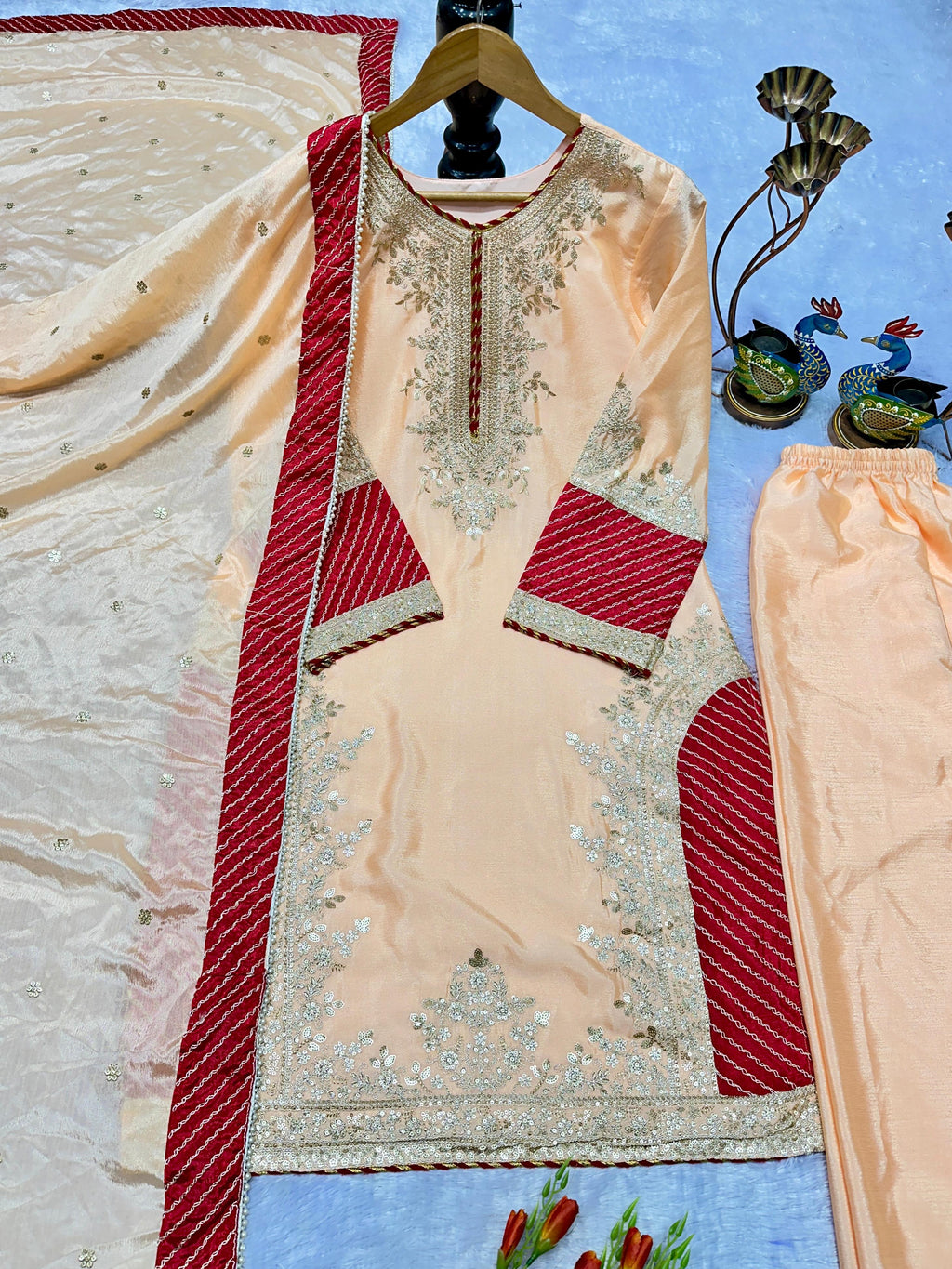 EMBORIDARY WORK SUIT