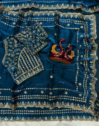 Wedding Special Soft Silk Embroidery Work Saree